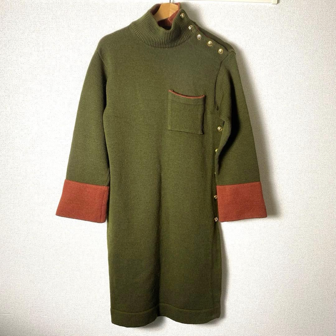 80's archive KENZO JAP ケンゾー ウールワンピース