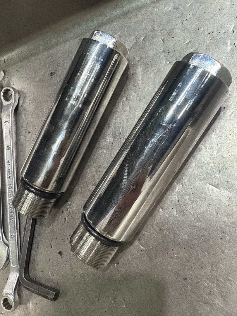 SR400 フォークジョイント　10㎝ 2%er バルブなし