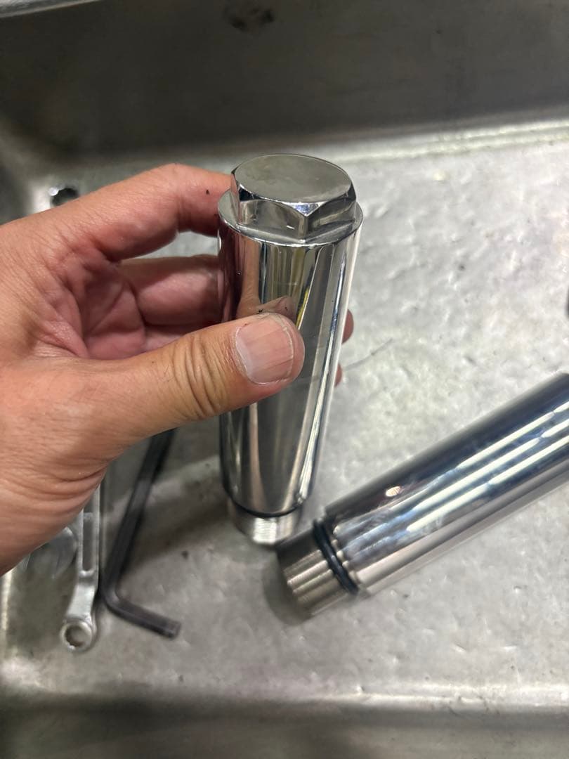 SR400 フォークジョイント　10㎝ 2%er バルブなし