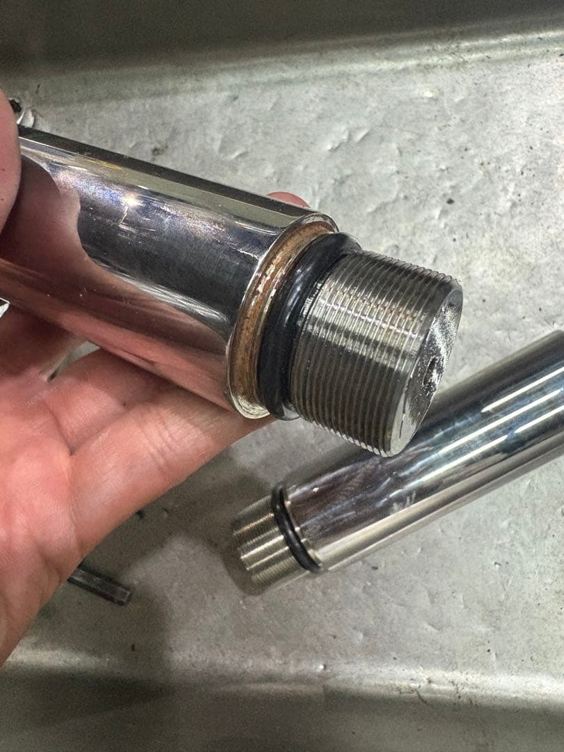 SR400 フォークジョイント　10㎝ 2%er バルブなし