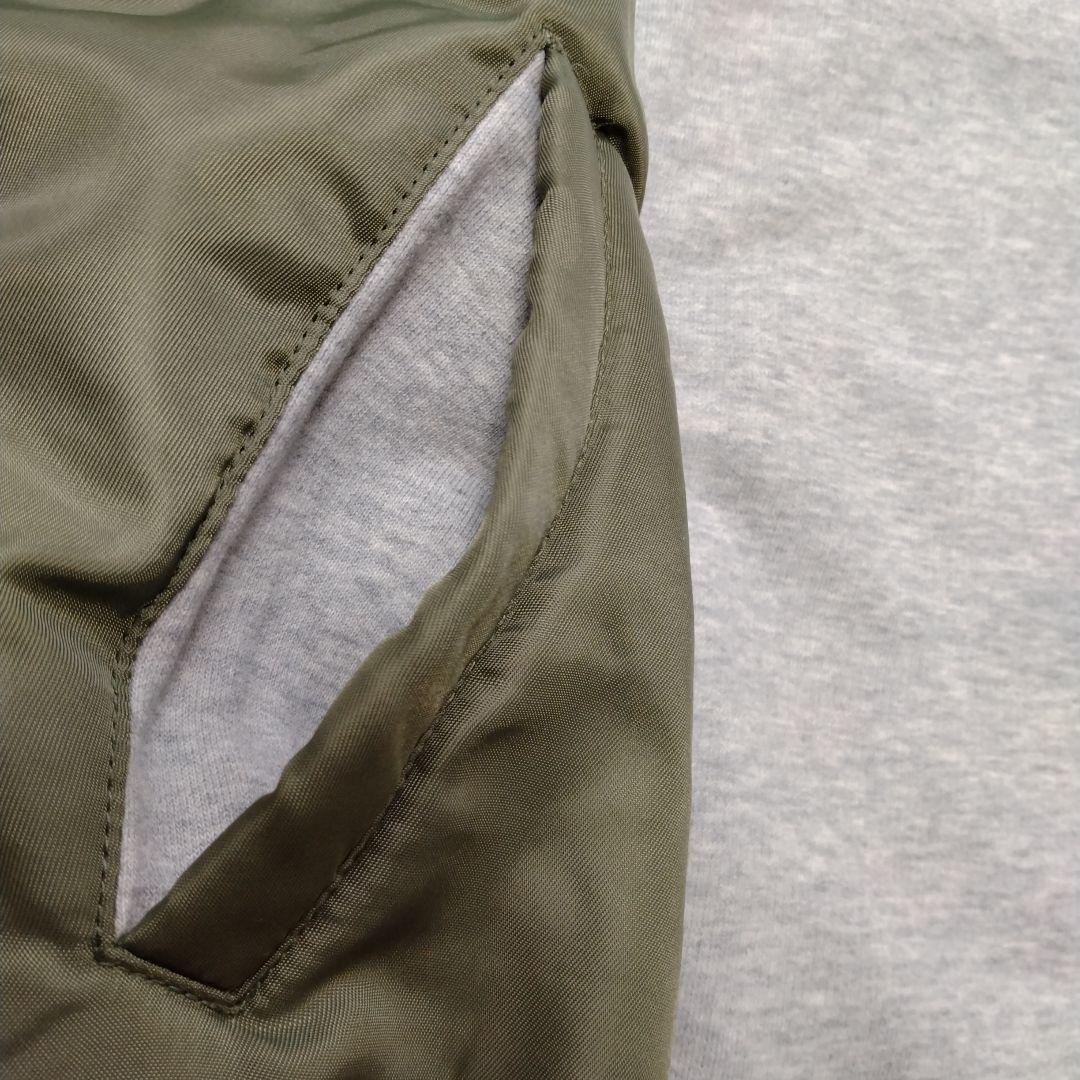 chuclla チュクラ 異素材パネルデザイン 2トーン プルオーバー