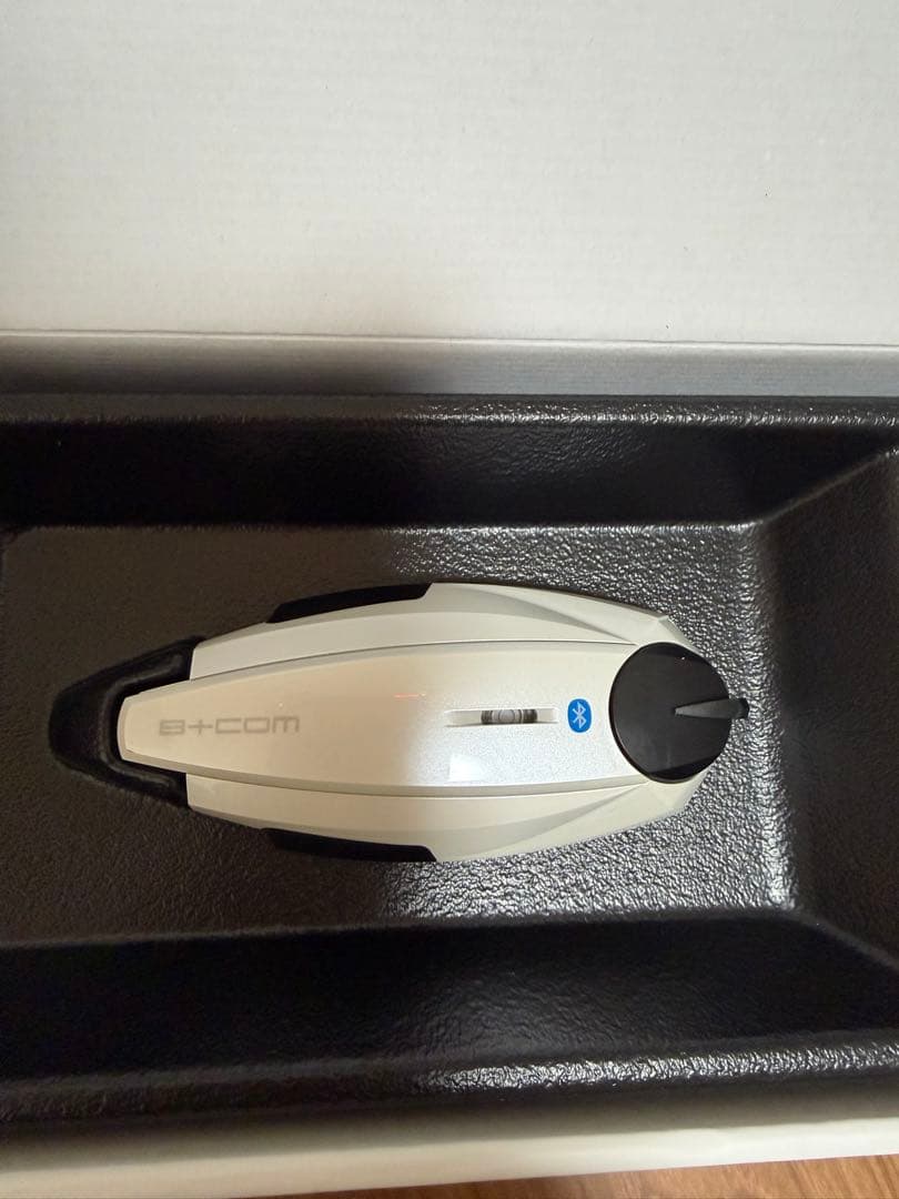 B+COM ONE ワイヤーマイクユニット　希少ホワイトリミテッド