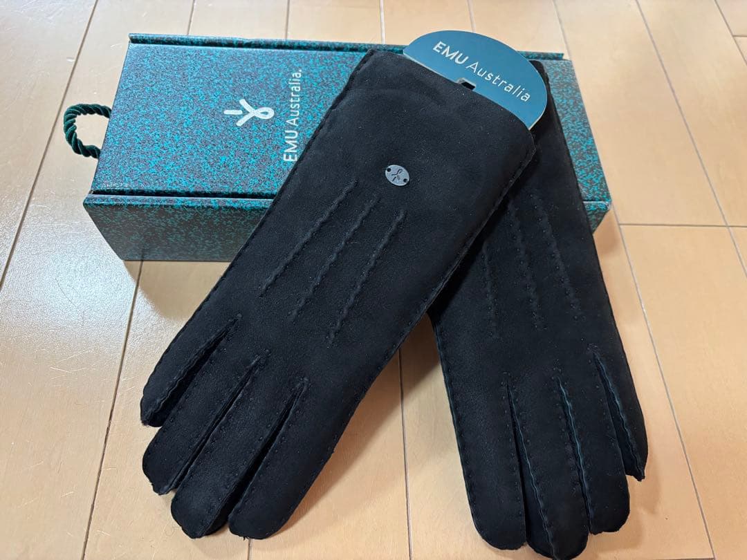 《新品》 EMU Australia エミュ ムートングローブ レザー手袋 羊革