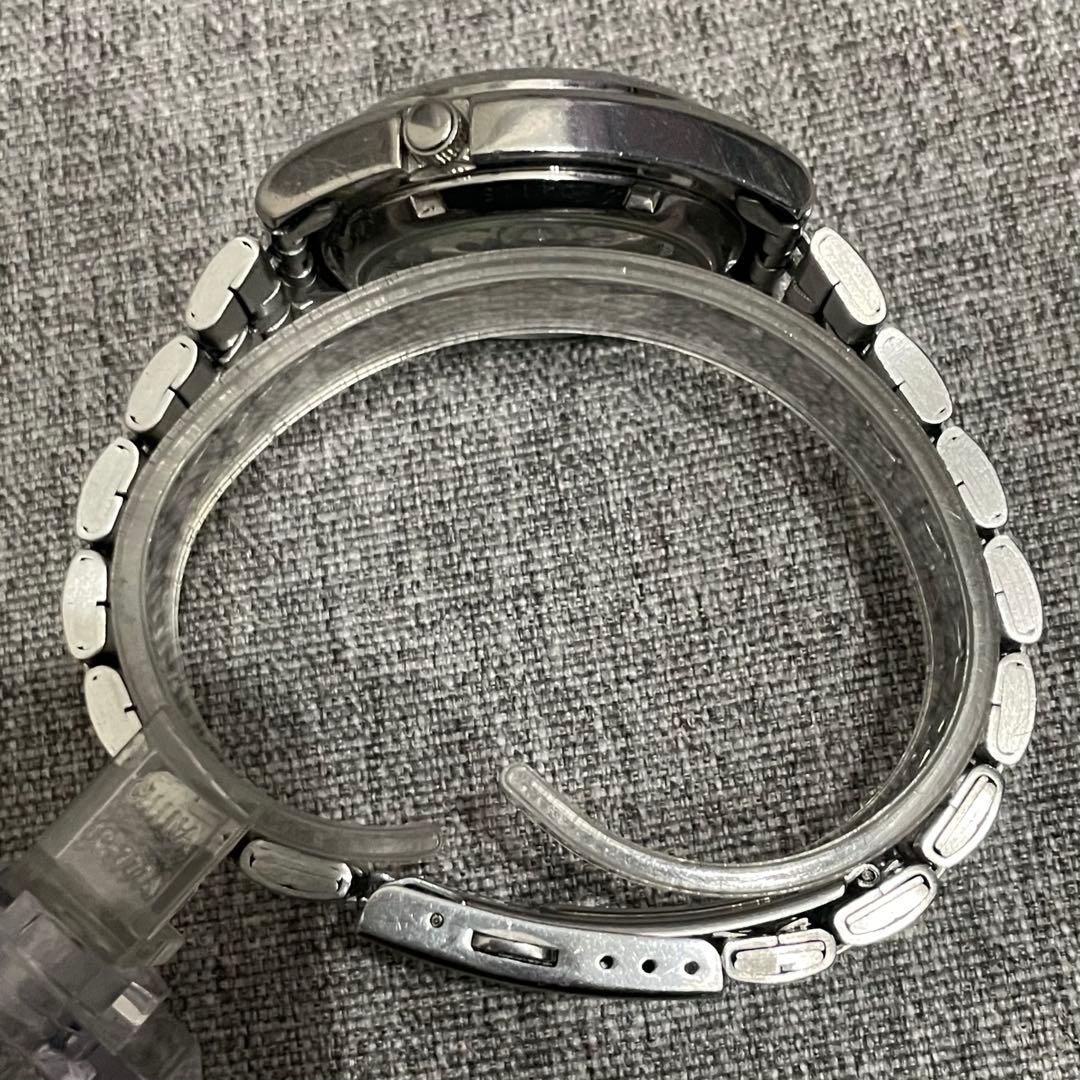サ*ン様 SEIKO 自動巻き腕時計 セイコー5 裏スケルトン 7S26-01V
