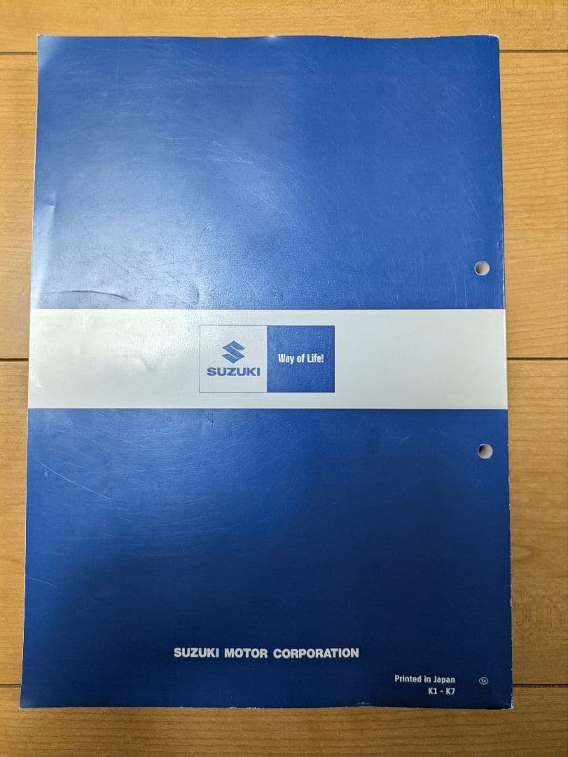 SUZUKI GSX1400/Z サービスマニュアル