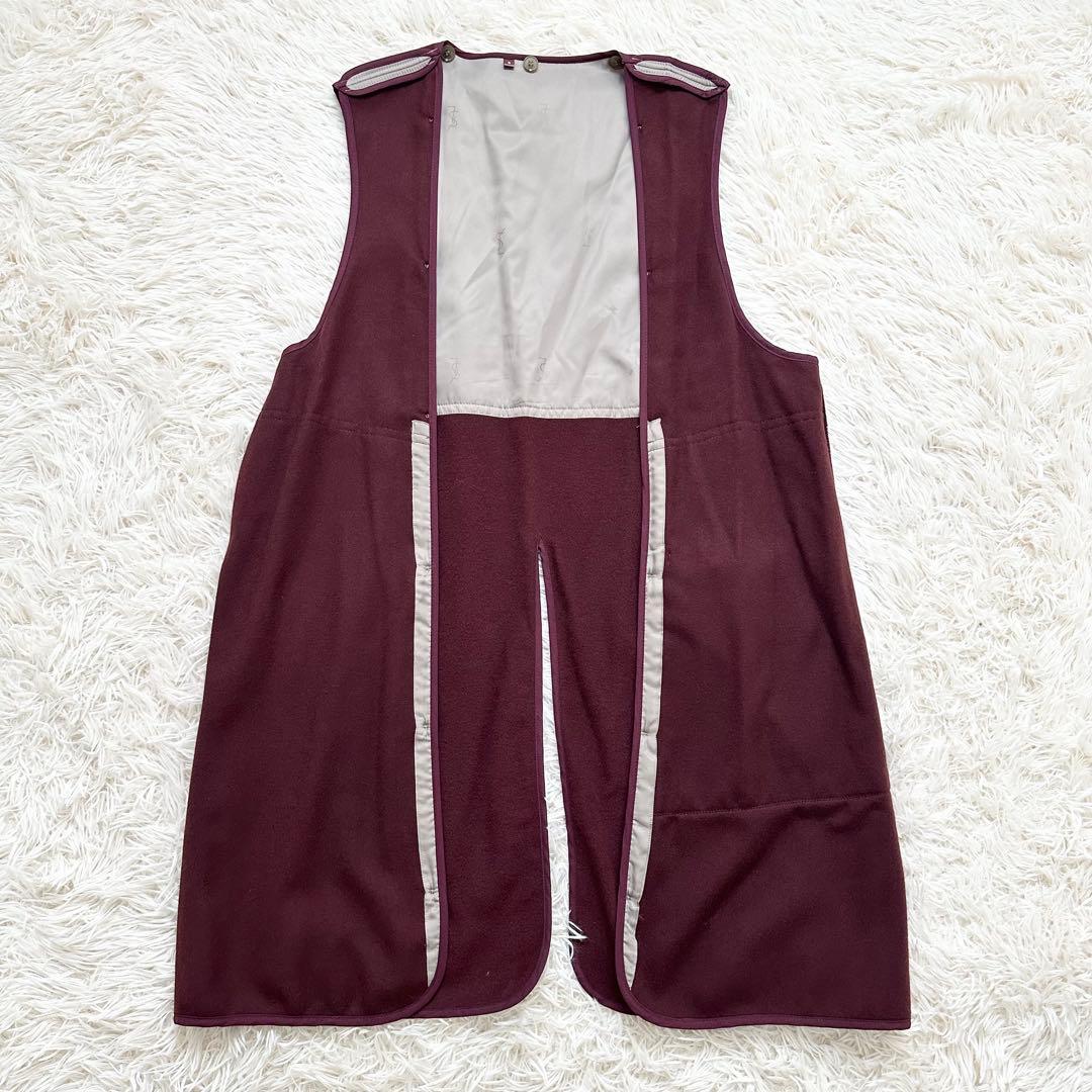 イヴサンローラン ウールライナー付 トレンチコート ライトベージュ S 日本製