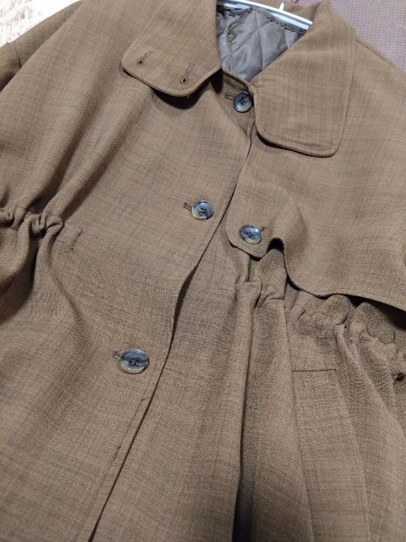 【いいね不要❌❌❌】オズモーシス／ライナー付スタンドカラーコート