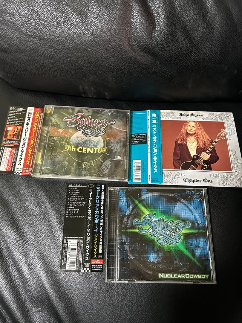 CD7枚　ジョンサイクス　廃盤　貴重盤　初回盤あり