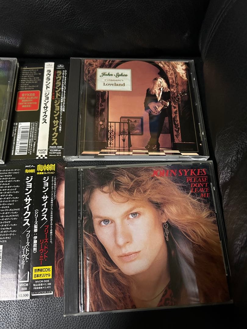 CD7枚　ジョンサイクス　廃盤　貴重盤　初回盤あり