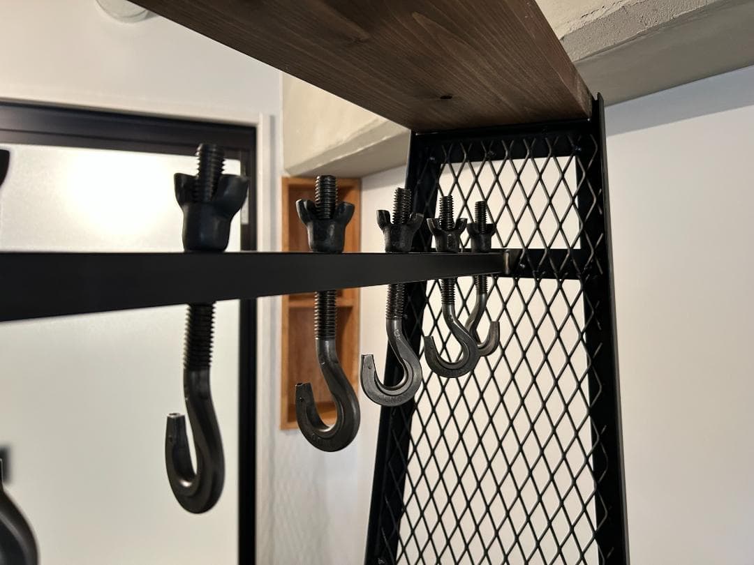 インダストリアルブランチ【ハンガーラック/デニムフック（展示品）】アイアン家具