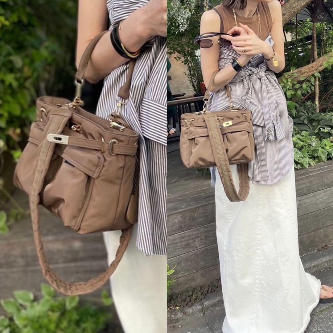 アパルトモン グッドグリーフ ベルテッド ショルダーバッグ 2way トート