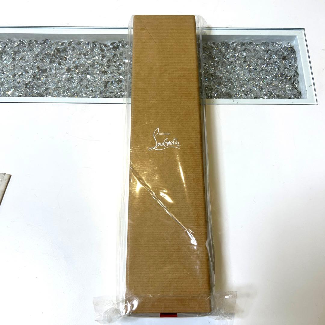 Christian Louboutin 靴ベラ　メタリックレッド　非売品