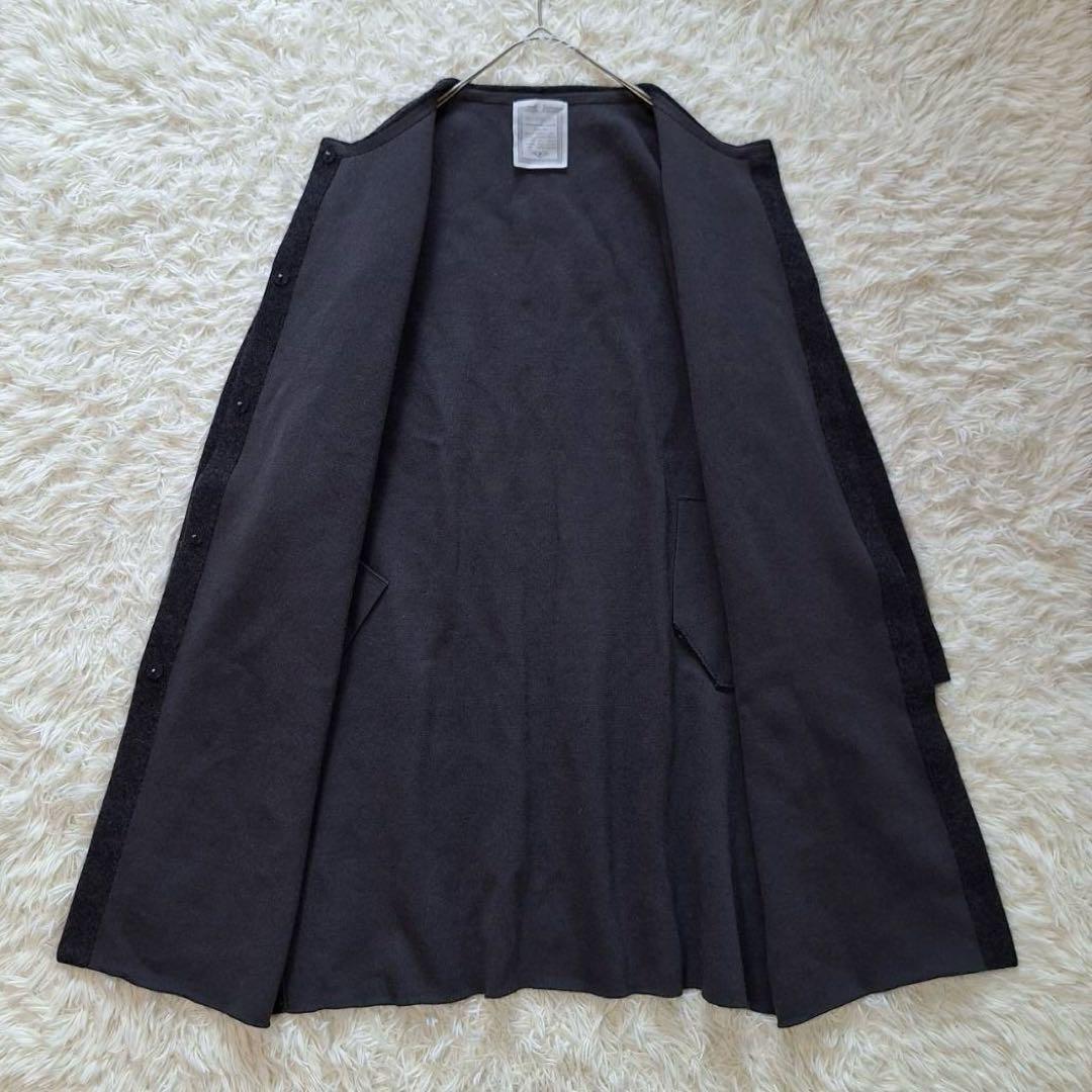 美品✨ビアズリー 2024年モデル 定価4万 ロングニットコート