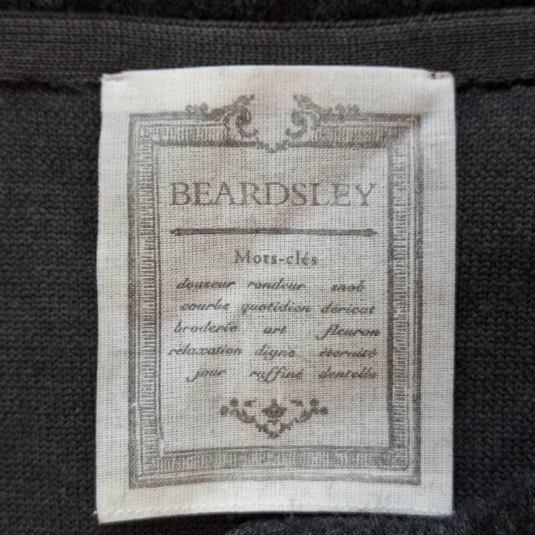 美品✨ビアズリー 2024年モデル 定価4万 ロングニットコート