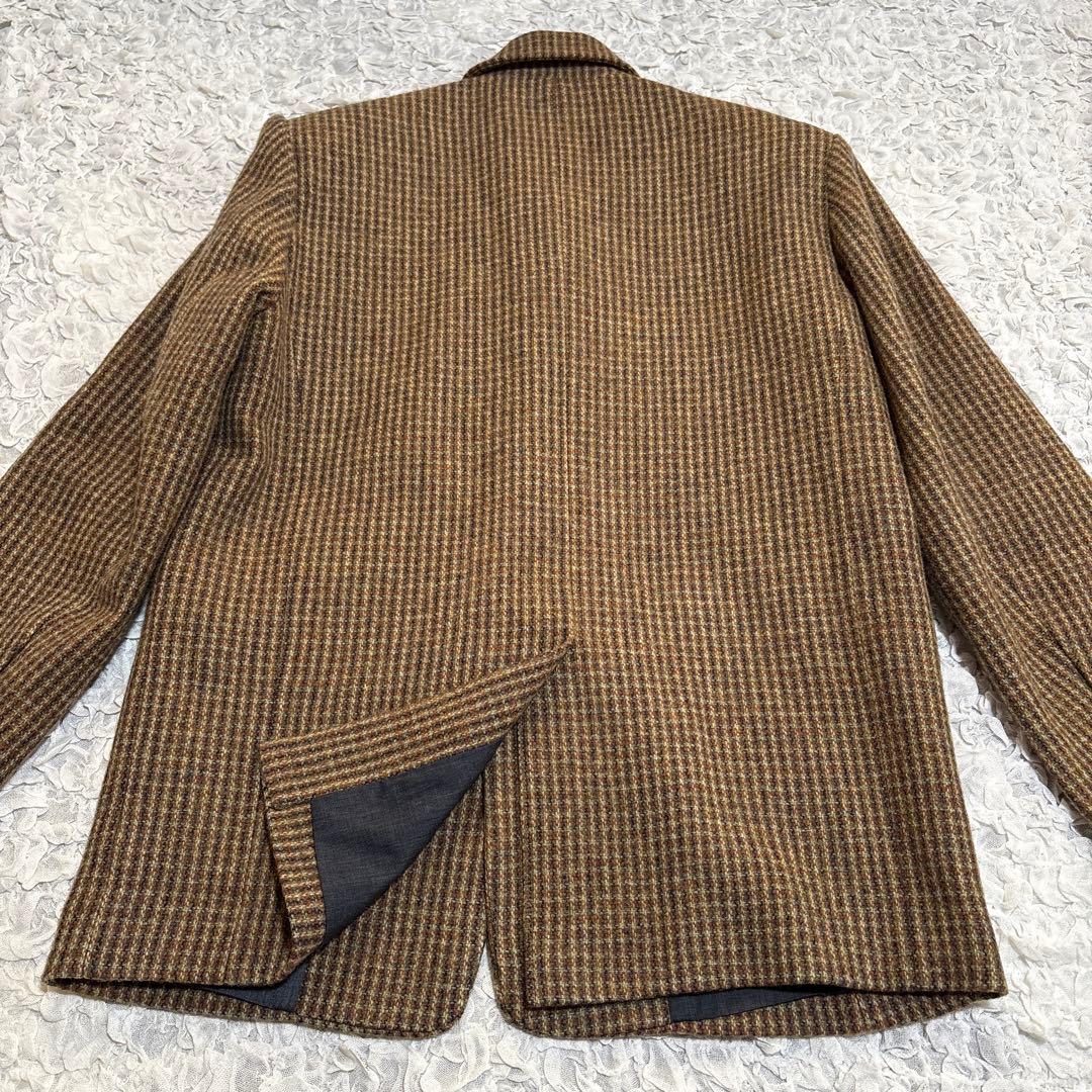 美品 タグ付き トゥデイフル 4.6万円 ウール100 チェック ジャケット