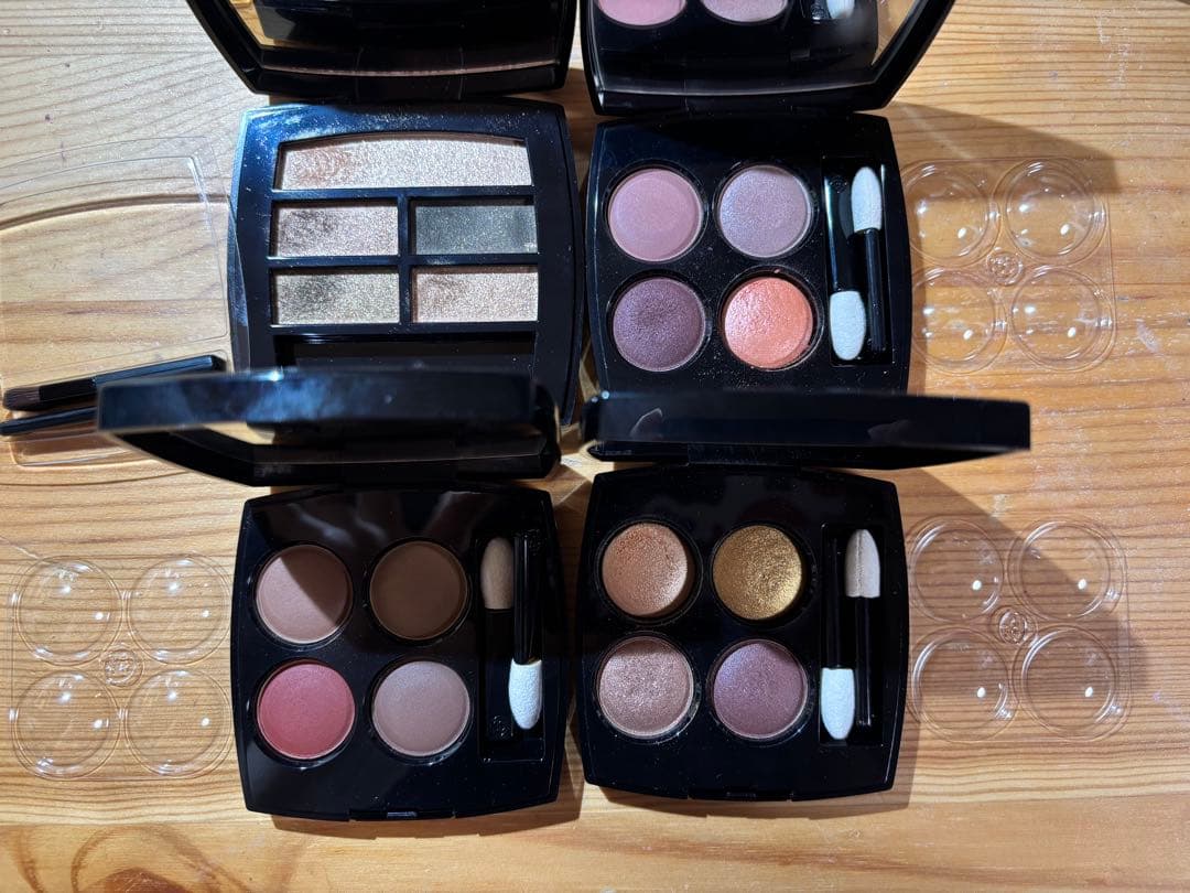 CHANEL レキャトルオンブル　レベージュルガール　4点まとめうり