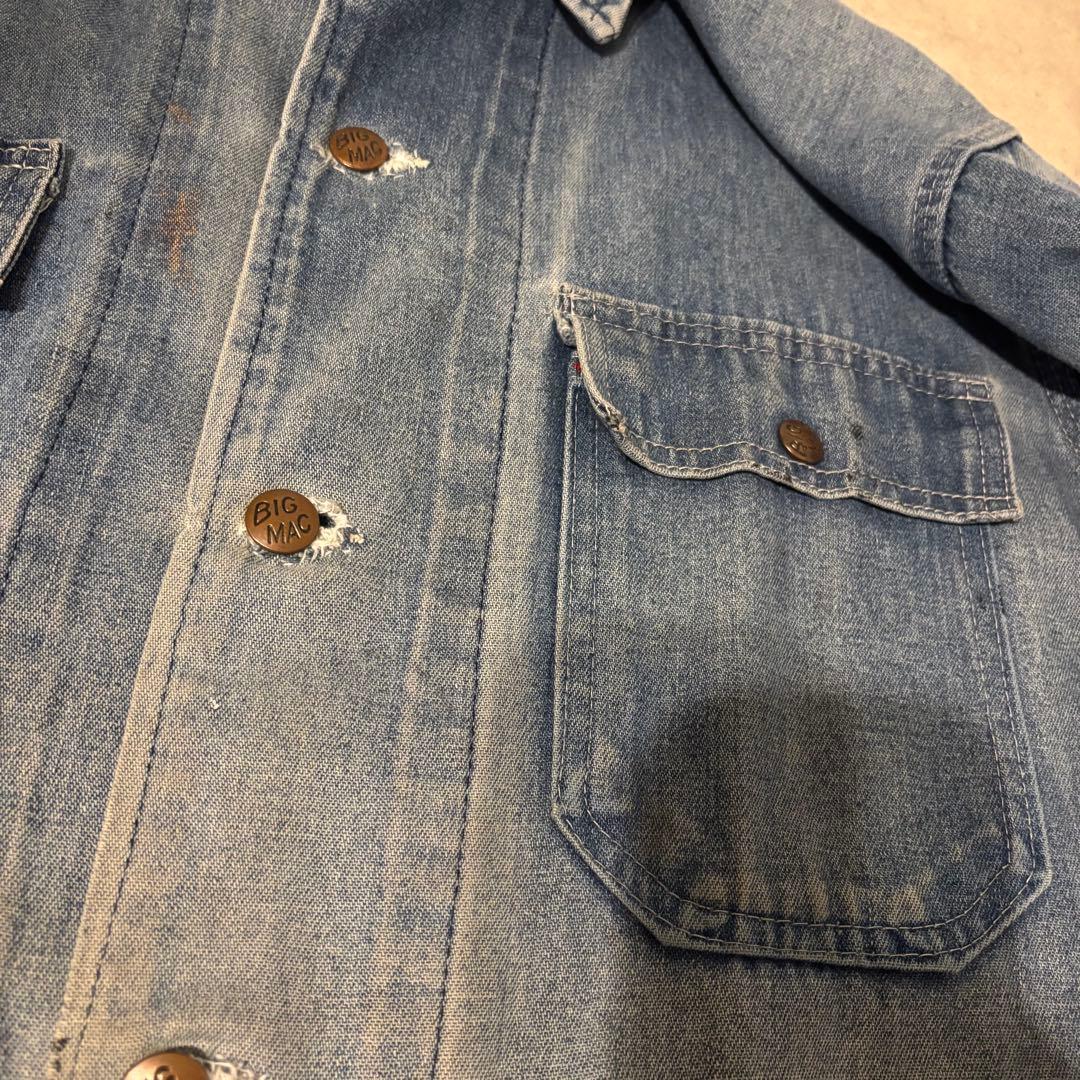 JC Penney BIG MAC 70s 襤褸 カバーオール フェード 古着