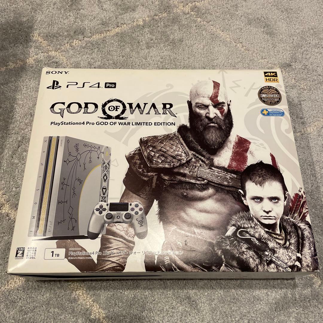 PS4 PRO 本体 GOD OF WARリミテッドエディション 1TB