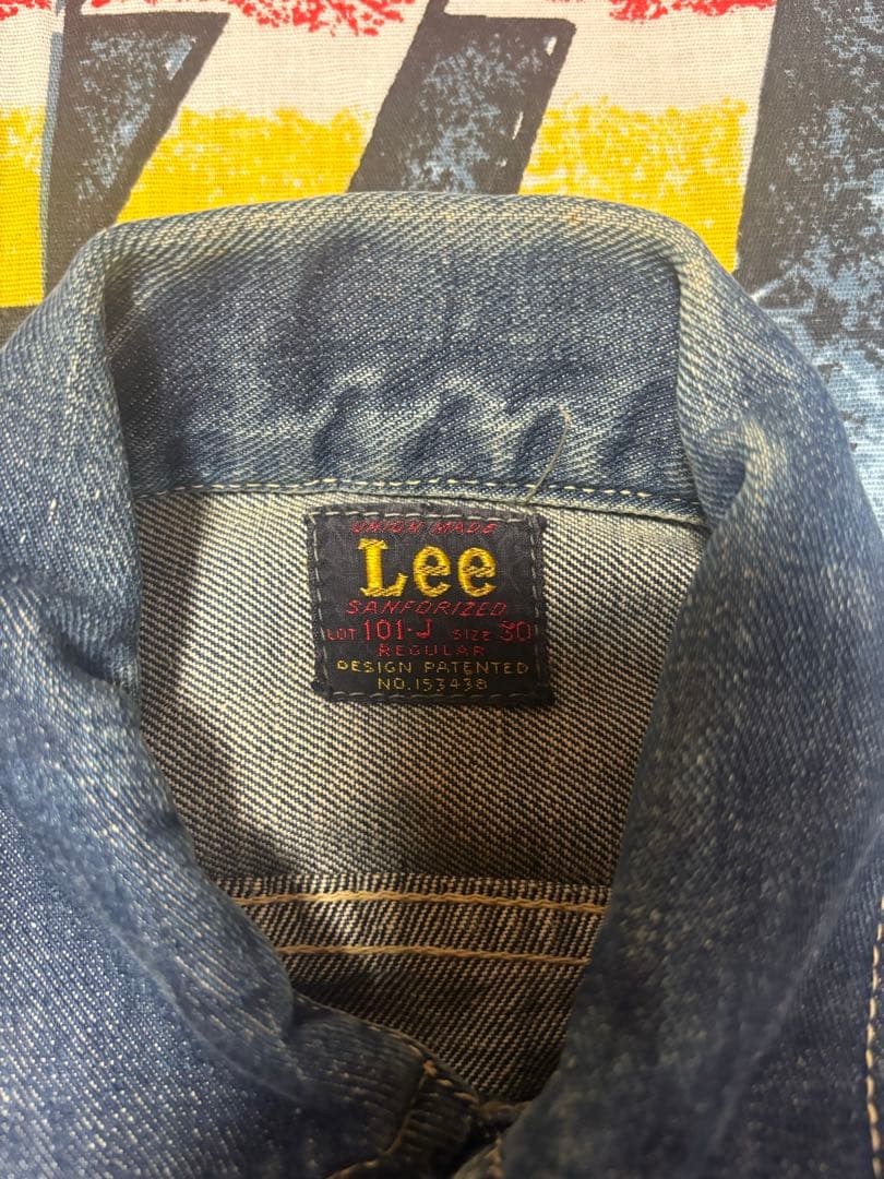 50年代 Lee 前期 101J ジージャン　ヴィンテージ　50s