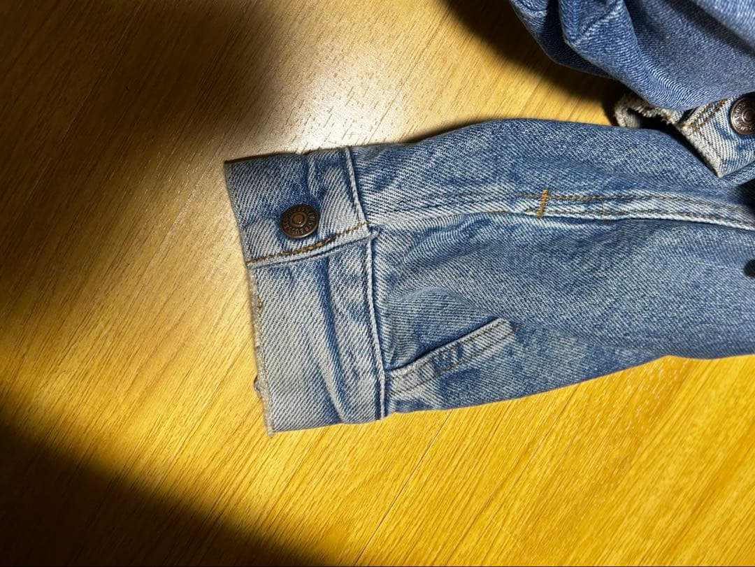 80s LEVI'S ボア付きデニムジャケット アメリカ製
