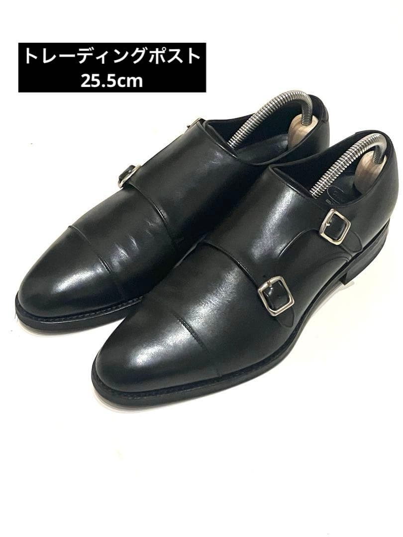 【美品】トーレディングポスト ダブルモンク T606 7 1/2 25.5cm