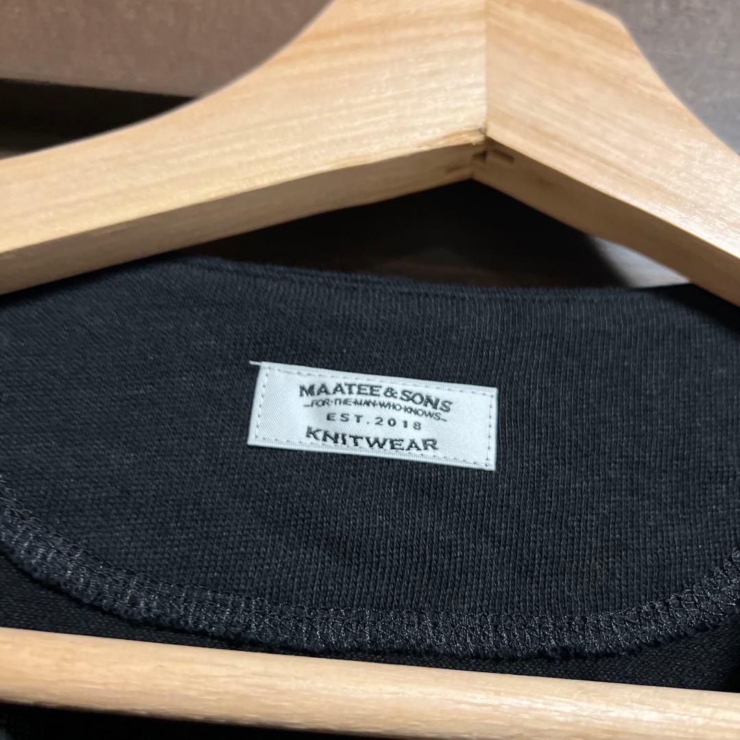 MAATEE&SONS L/S HENRY NECK TEE サイズ3