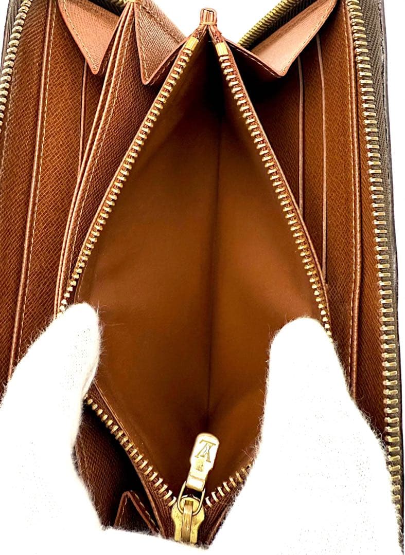 ルイヴィトンモノグラムフーシャジッピーウォレット長財布