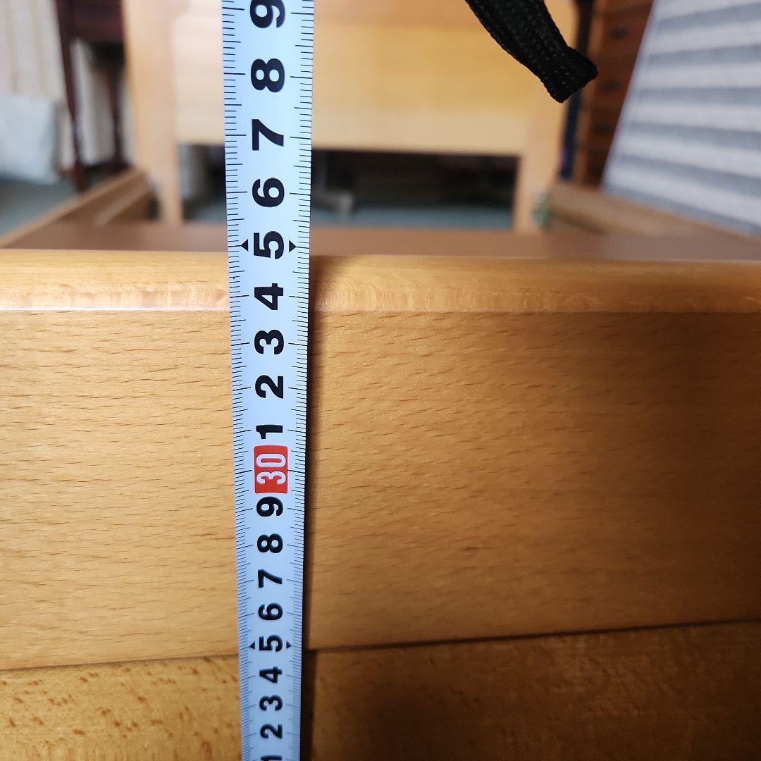 フランスベッド　セミダブル　マットレス付　木製　梱包発送たのメル便で配送