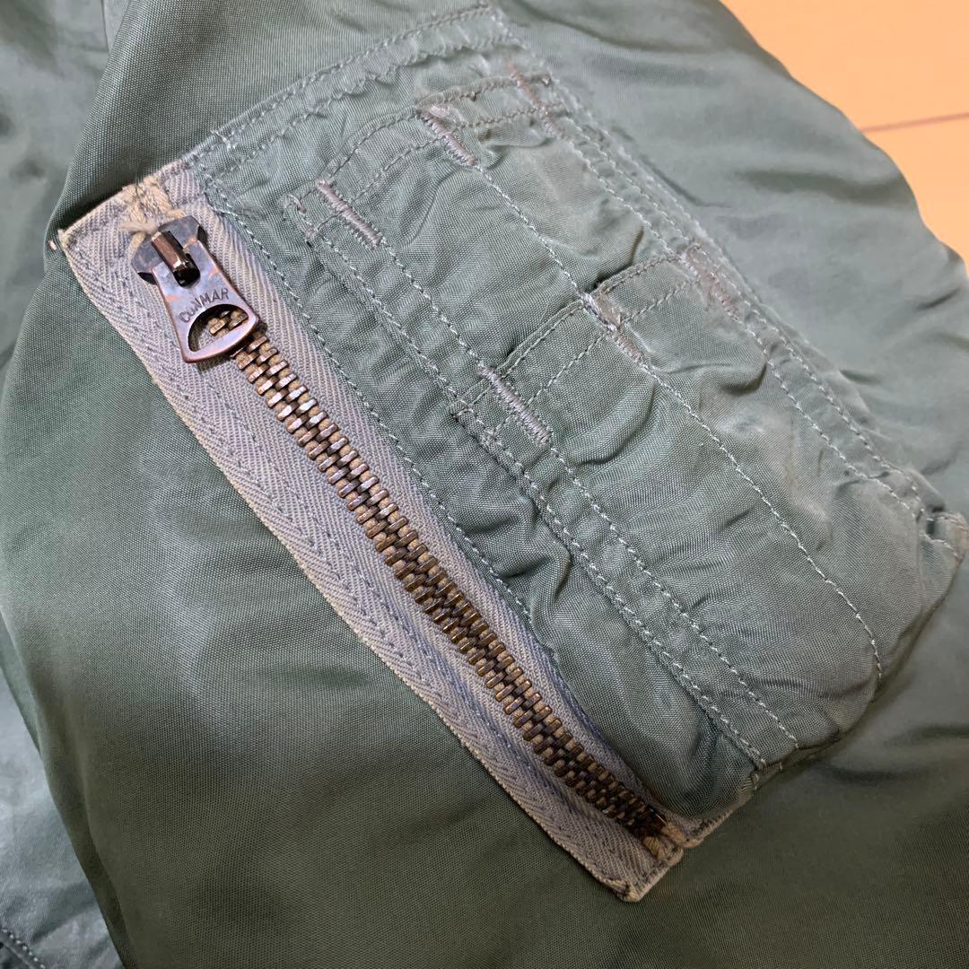 【希少】62年L 米軍実物 MA-1 Cタイプ コンマー スカイライン