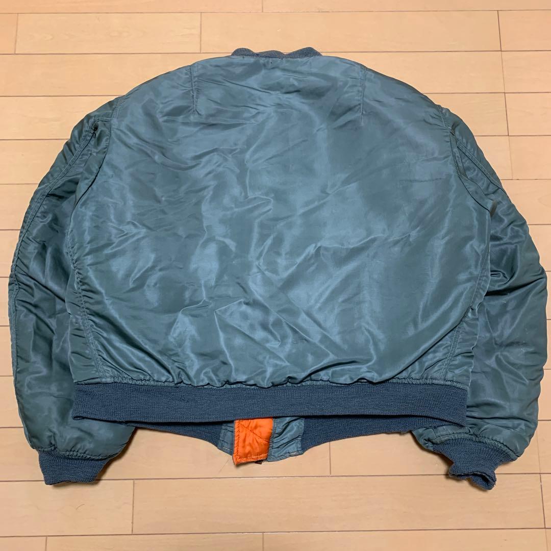 【希少】62年L 米軍実物 MA-1 Cタイプ コンマー スカイライン