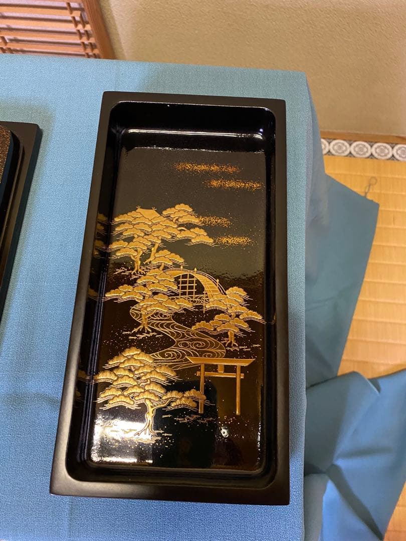 吉田華正　『住吉蒔絵硯箱』