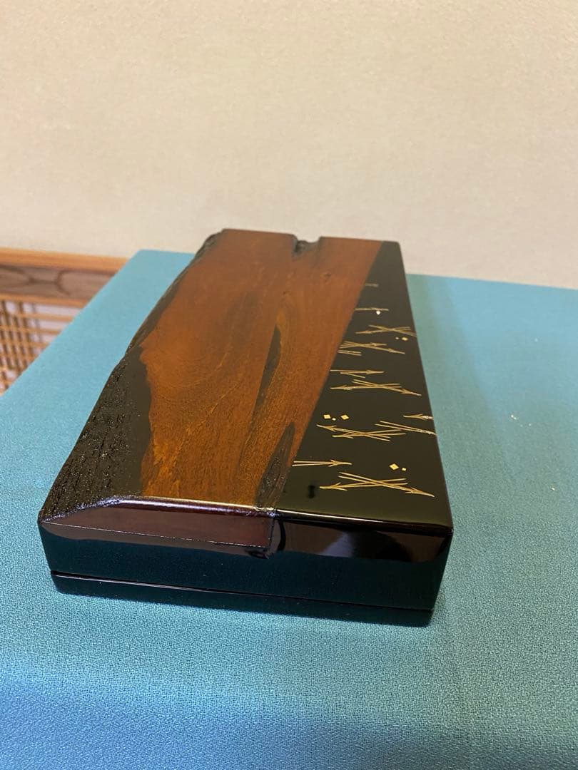 吉田華正　『住吉蒔絵硯箱』