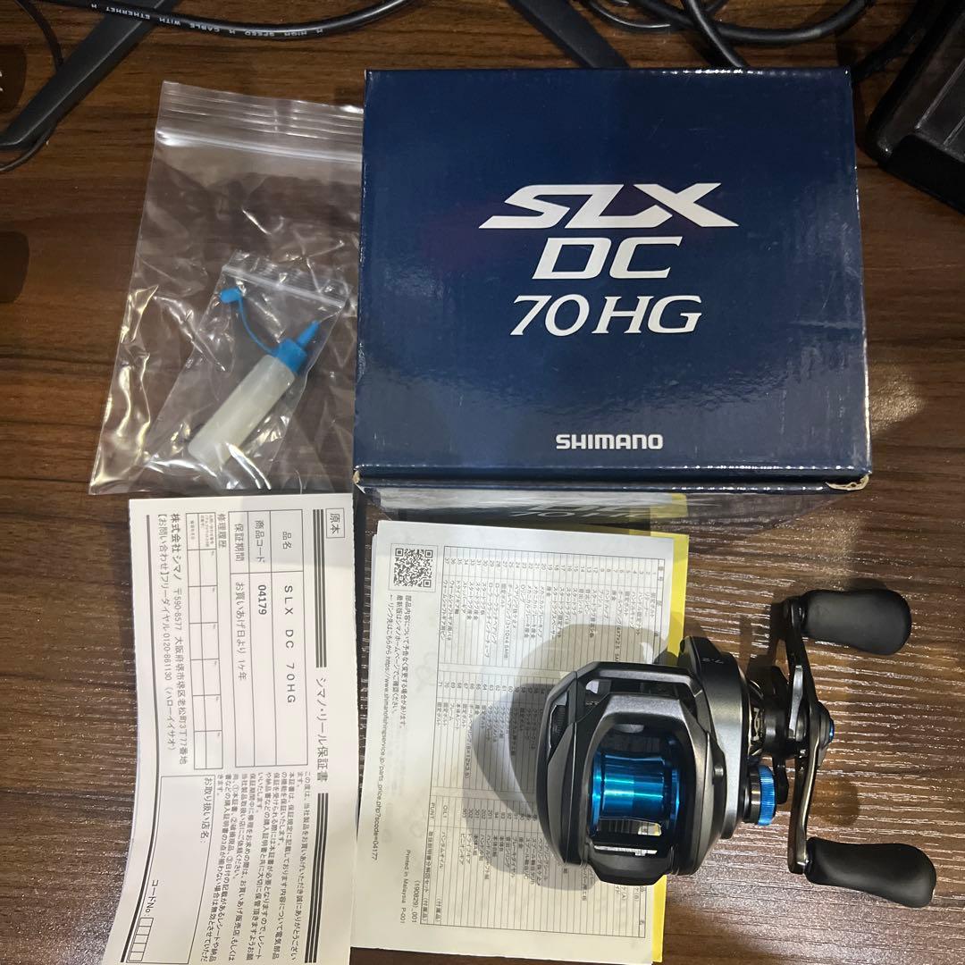 【SHIMANO】 シマノ SLX DC 70HG 右巻き 保証書付き☆美品♪