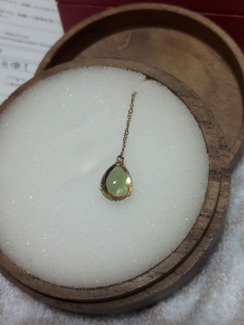 マザーハウスDay and Night ネックレス　シトリン×ブルートパース