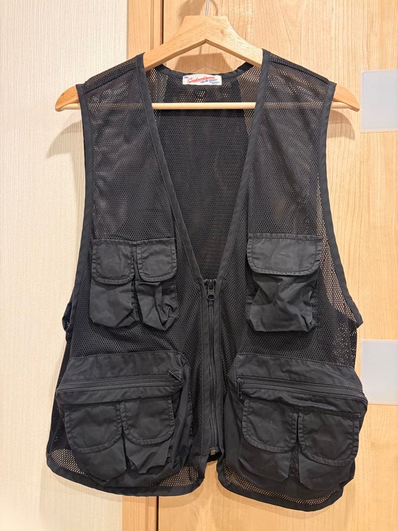 spick&span スピックアンドスパン メッシュフィッシングベスト ブラック