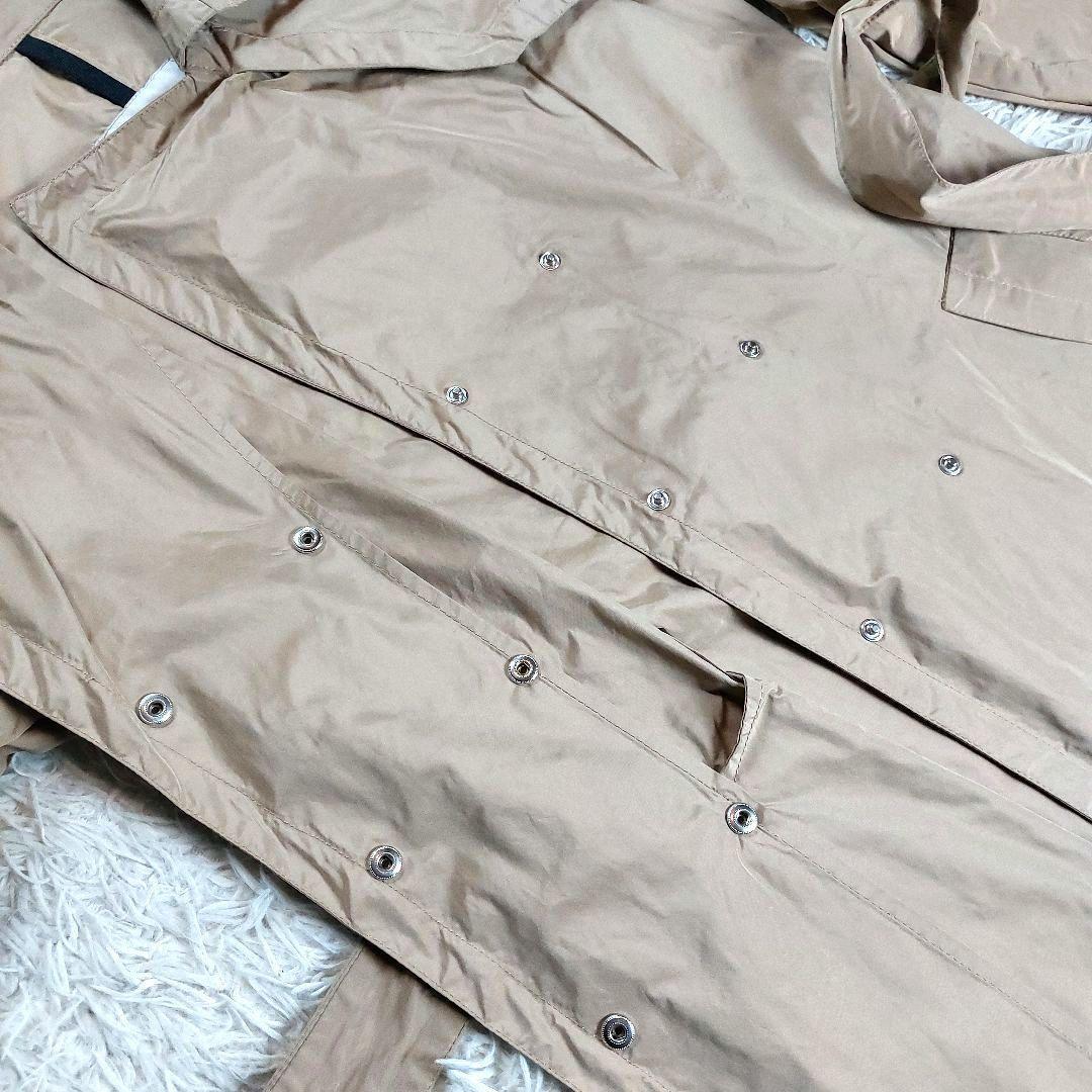モンクレール マグノリア 大きめボタン ゆったりベルトナイロントレンチコート 2
