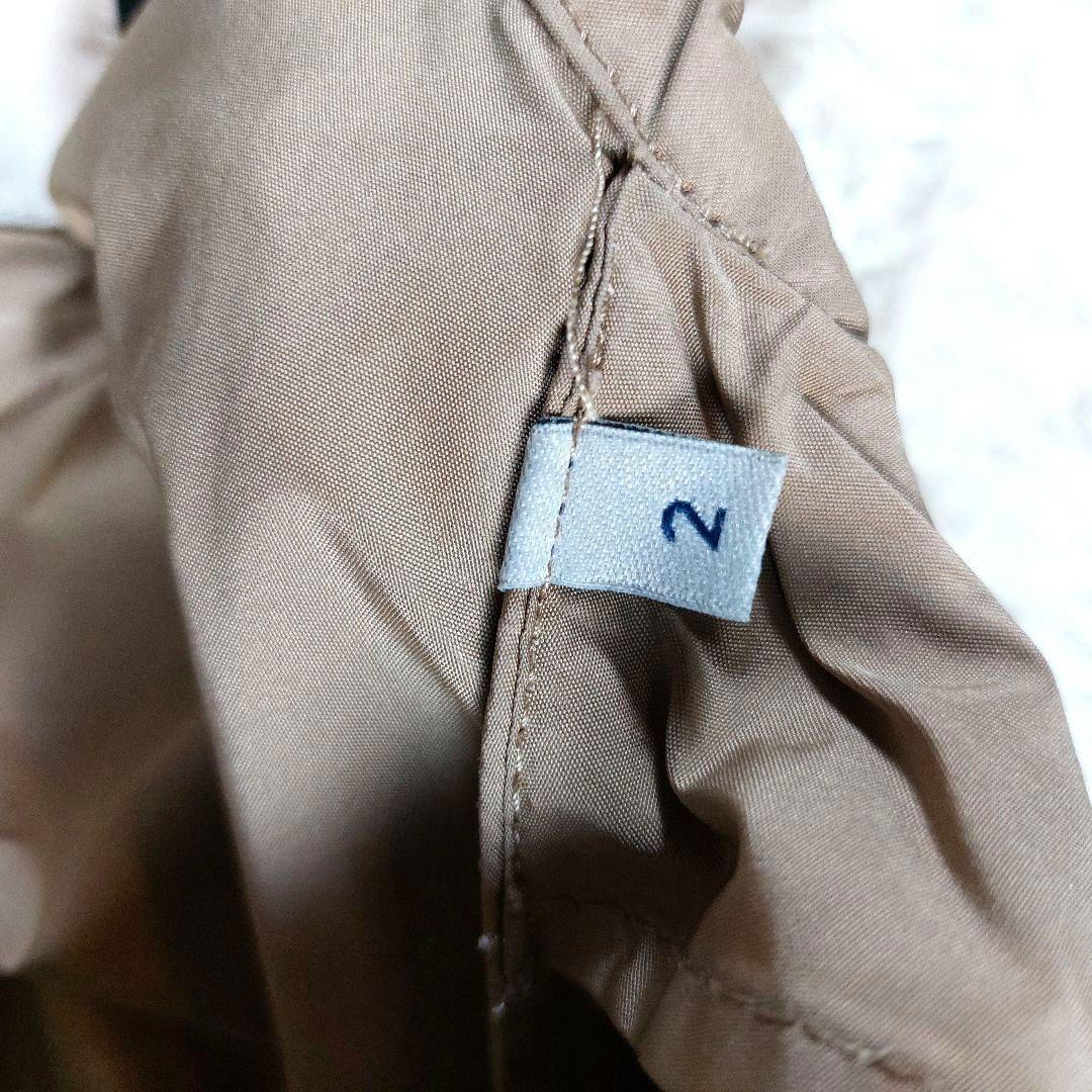 モンクレール マグノリア 大きめボタン ゆったりベルトナイロントレンチコート 2