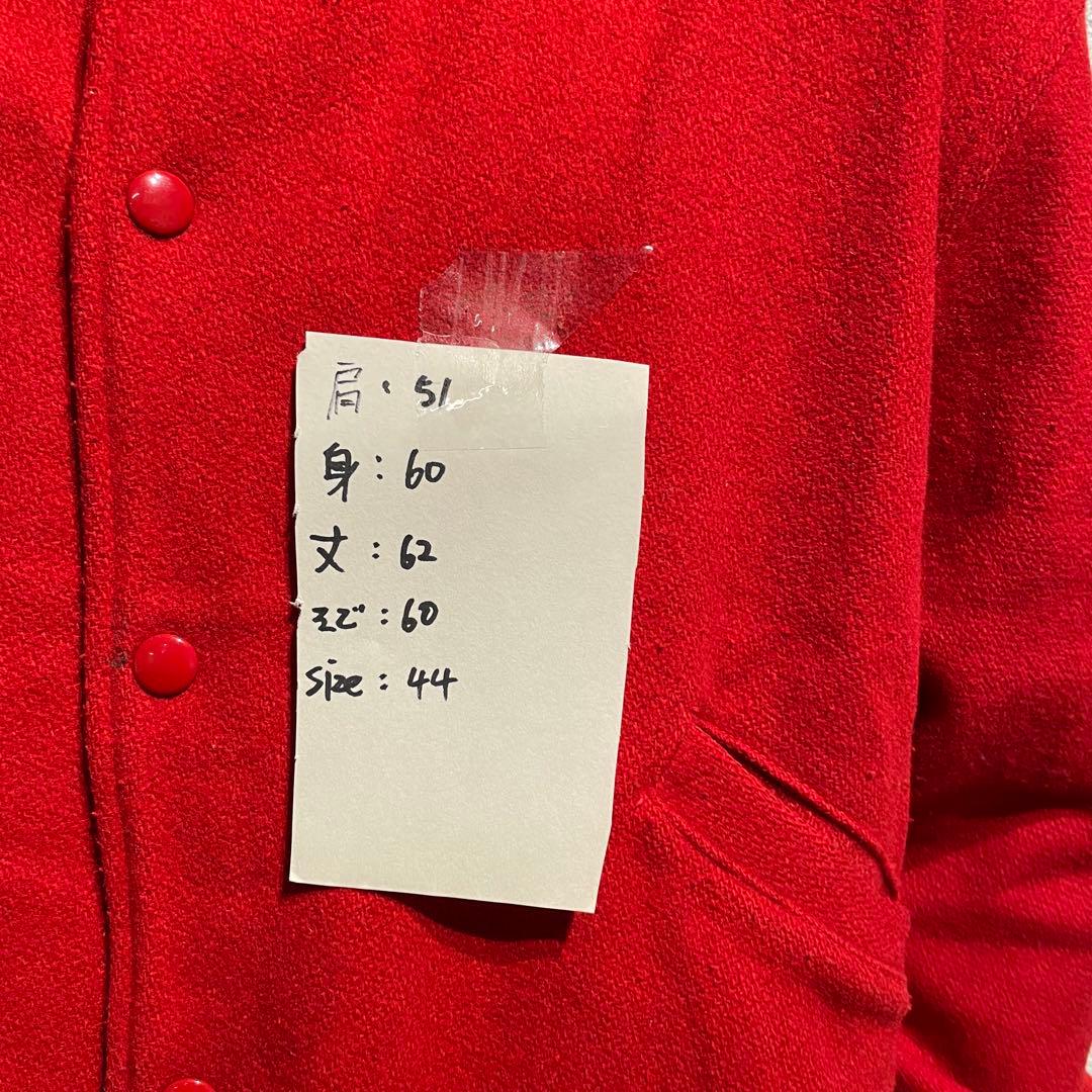 60s ヴィンテージ 古着 スタジャン バーシティジャケット USA dior