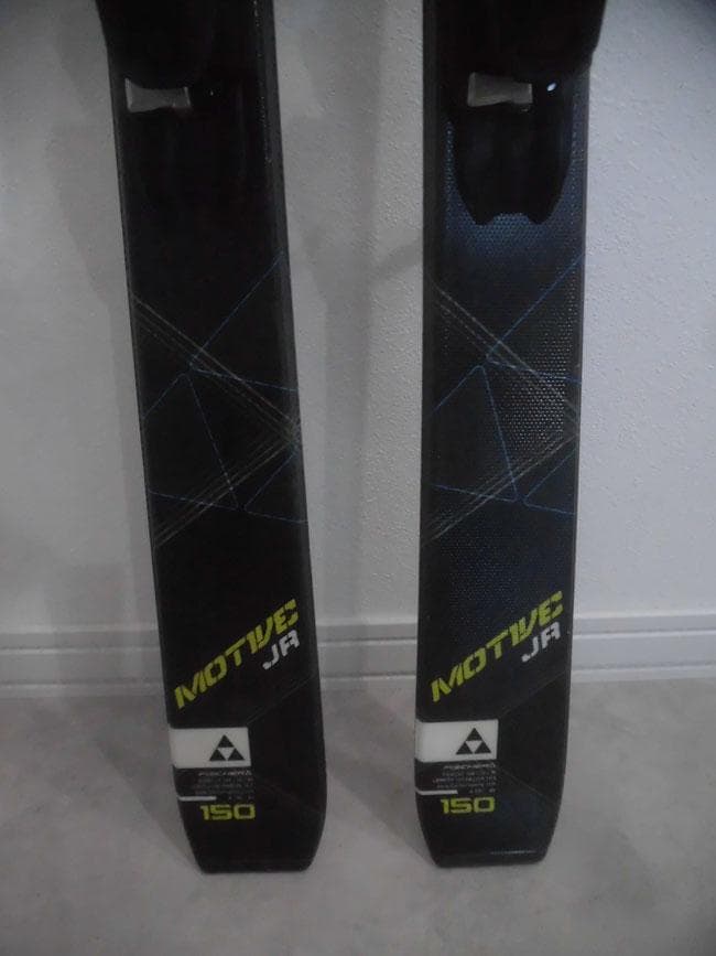 FISCHER フィッシャー MOTIVE ジュニア スキー 2点セット 150