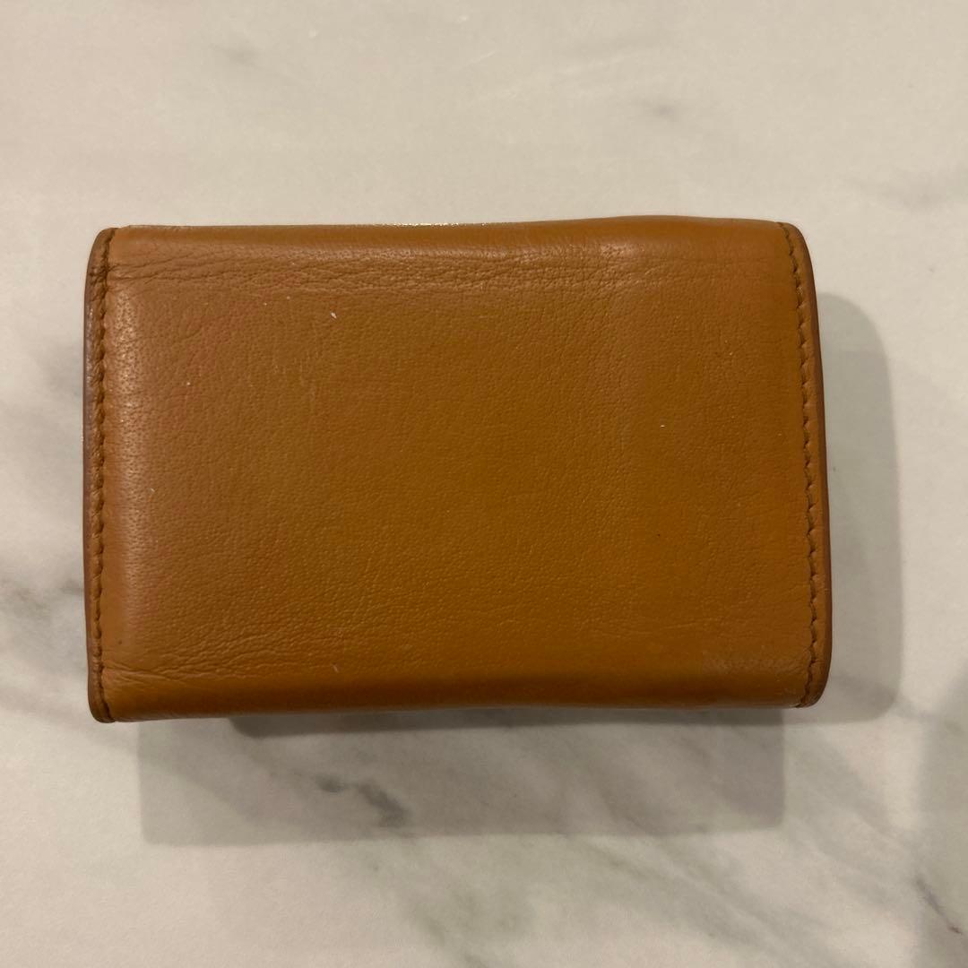 BALENCIAGA 三つ折り財布　バレンシアガ　ブラウン
