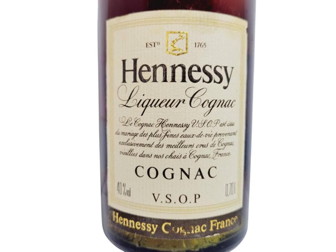 未開栓 Hennessy ヘネシー スリム グリーンボトル VSOP ブランデー