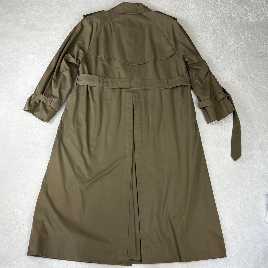 着丈117 バーバリー ダブル トレンチコート ライナー ノバチェック ベルト