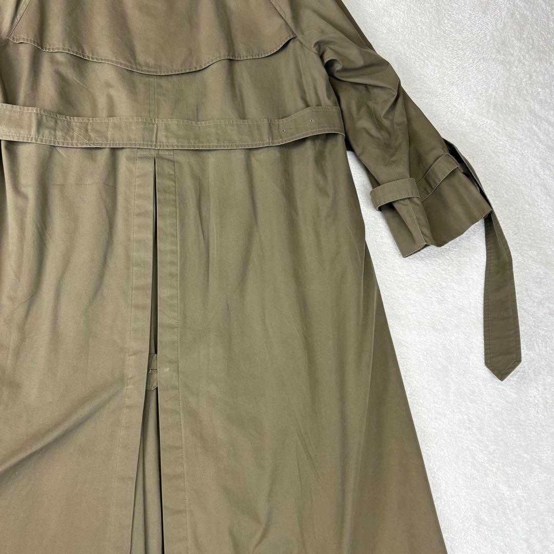 着丈117 バーバリー ダブル トレンチコート ライナー ノバチェック ベルト