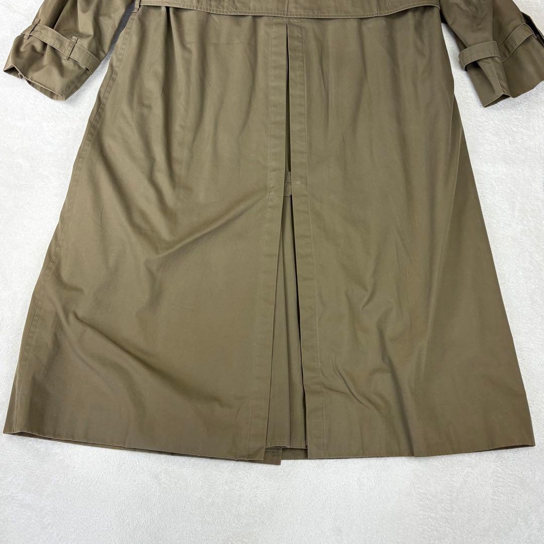 着丈117 バーバリー ダブル トレンチコート ライナー ノバチェック ベルト