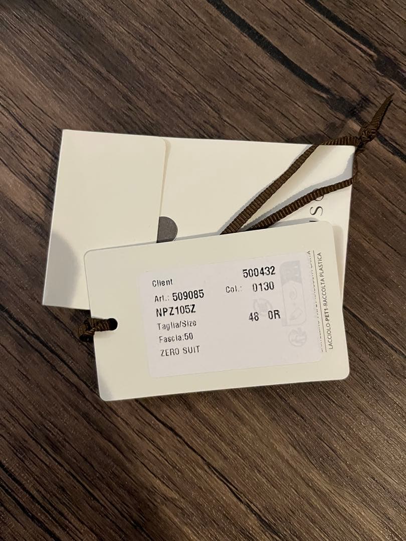 ケ*ん様 CARUSO ZERO SUIT JACKET 48