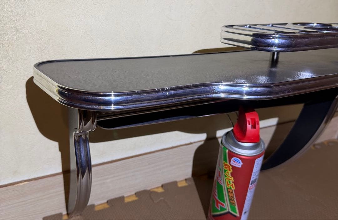 エルグランドE51 フロントテーブル ブラック