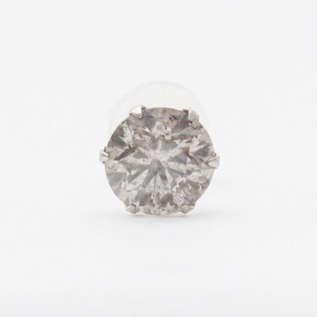 M*O様 【本物保証！】Pt900 天然ダイヤモンド 0.6ct ピアス　超お買