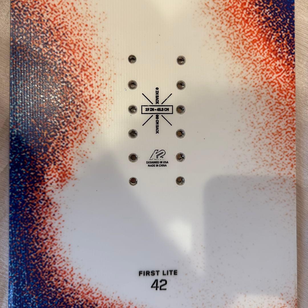 K2 FIRST LITE CAMBER 142cm スノーボード板 美品 22