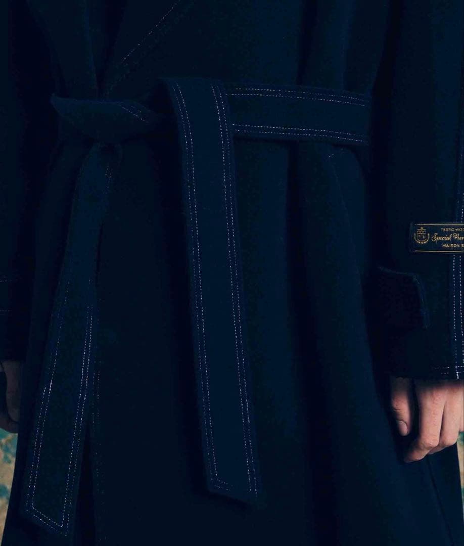 ジャケット・アウター MAISON SPECIAL import fabric wool coat