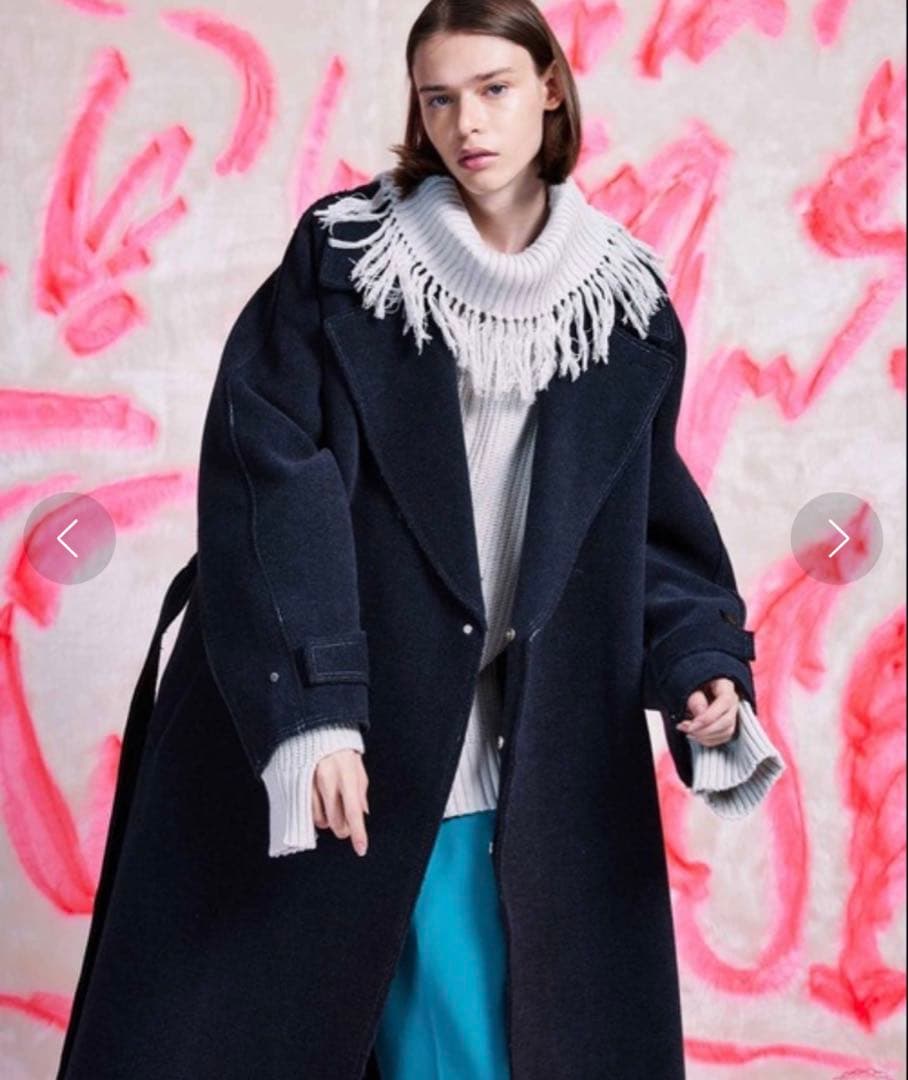 ジャケット・アウター MAISON SPECIAL import fabric wool coat